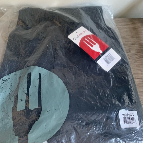 Women’s Chef Works Essential Baggy Black Pants Sz. Small New in Package - Picture 4 of 7